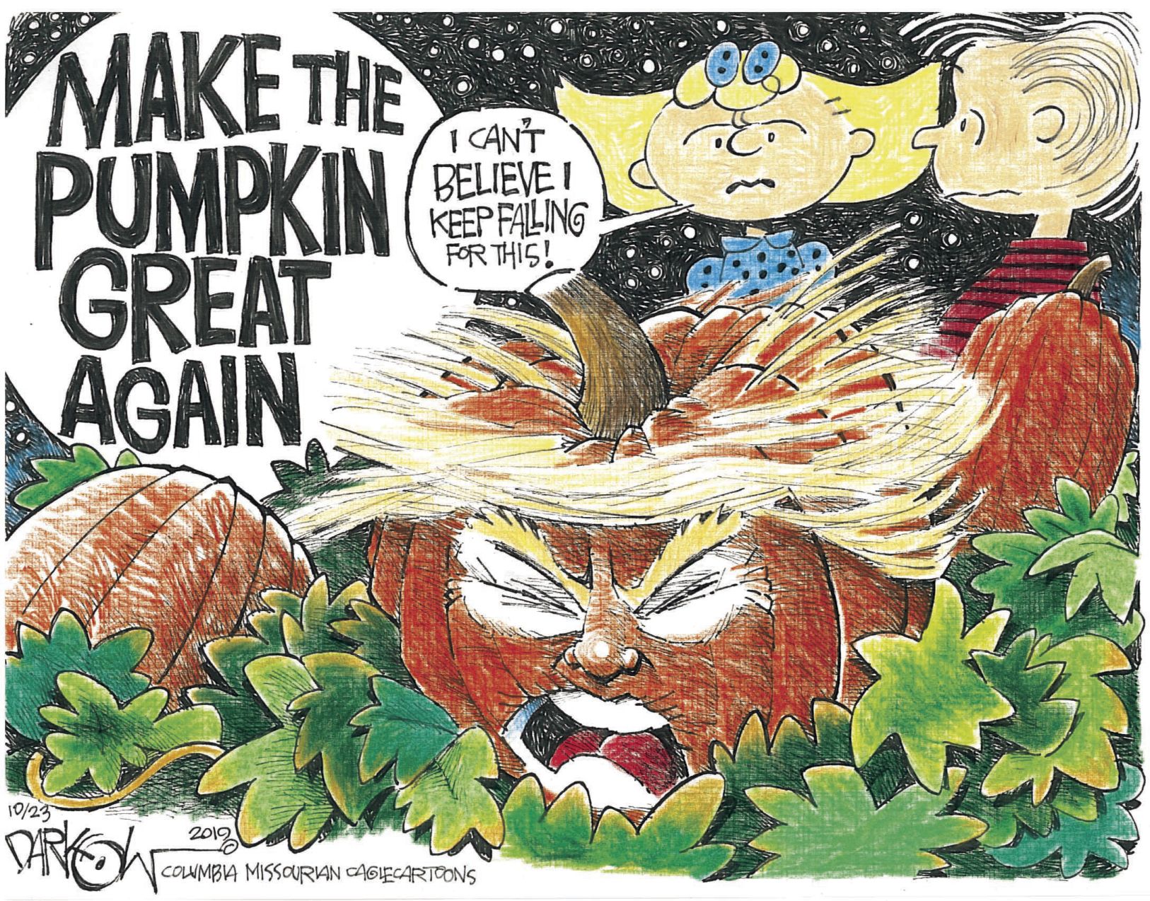 Make the pumpkin great again